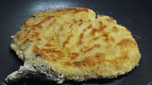 cotoletta di melanzane cotta