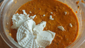pesto alla siciliana con ricotta