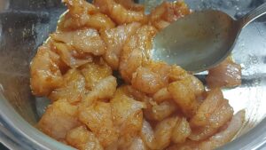petto di pollo marinato