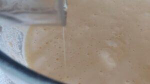 impasto con olio e latte